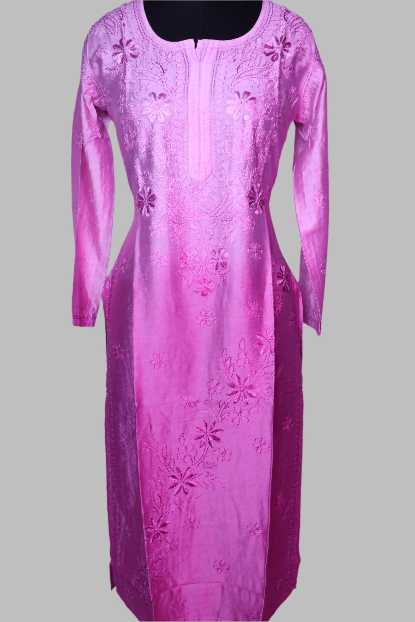 Chanderi bel patti design
