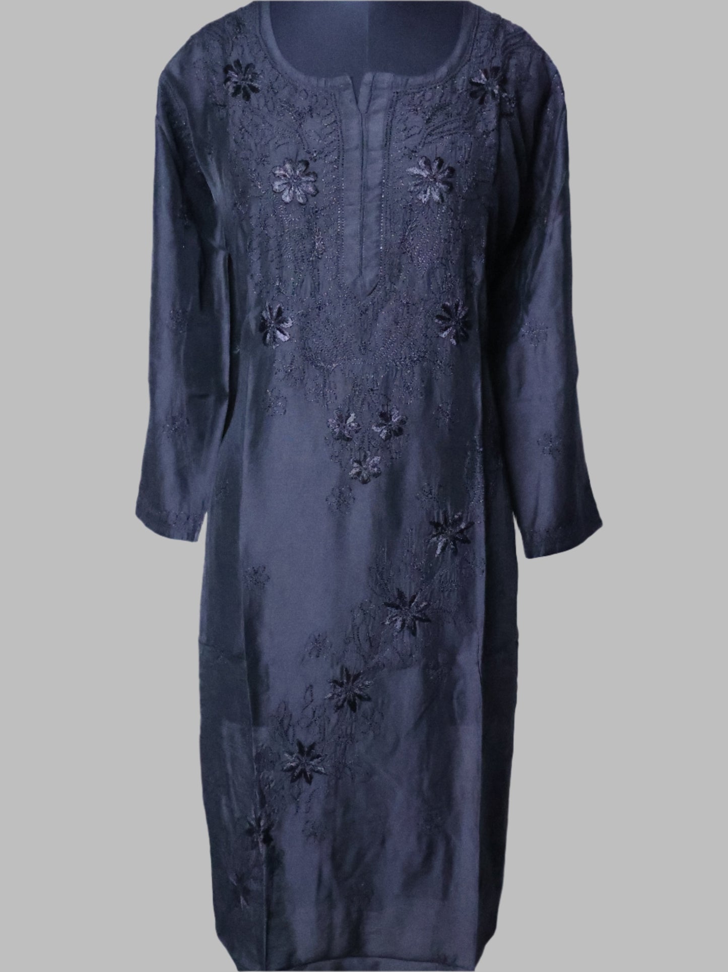 Chanderi bel patti design